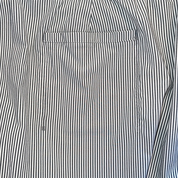 Athleta Shorts Womens 24 Brooklyn Textured Stripe Skort Gray White Activewear - Picture 9 of 12